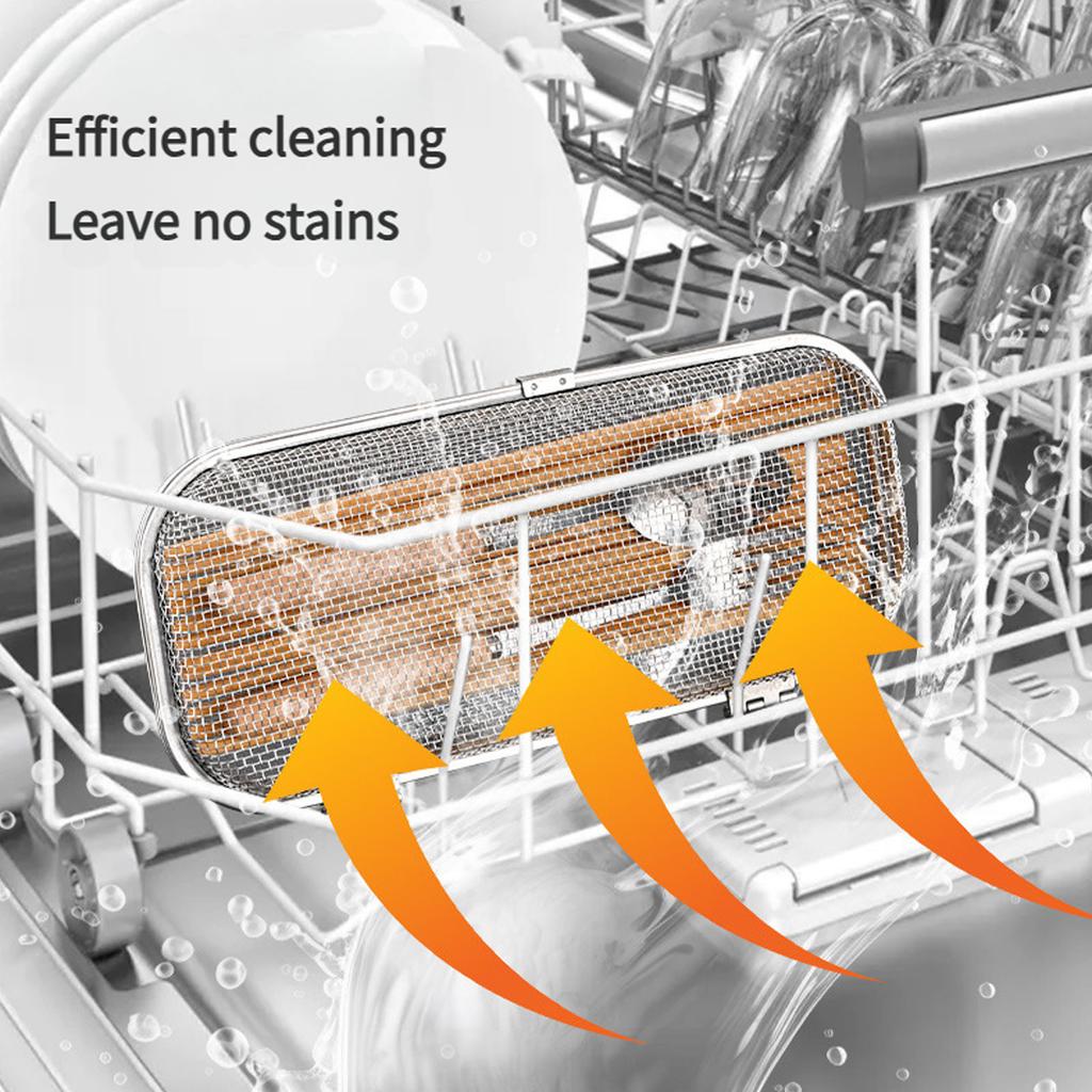 High Temperature Resistant Dishwasher Utensils Holder Practical Dishwasher Storage Solution for Space Optimization