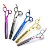 Ножницы для стрижки собак Professional 7" Japan 440C Филировочные ножницы Dog Chunker Scissors Fishbone Teeth Puppy Cutting Dropshipping