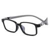 Ultra-Light TR Silicone Glasses Frame for Boys and Girls with Myopia
