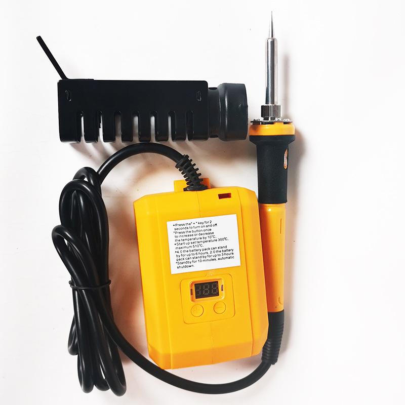 Электрический паяльник DeWalt 20 В с литиевой батареей, интерфейсом DCB-аккумулятора и зарядной станцией 936 Head