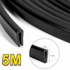 Trim Rubber Edging Trim Strip U-shape 11mmx5mm Car Strip Brand New