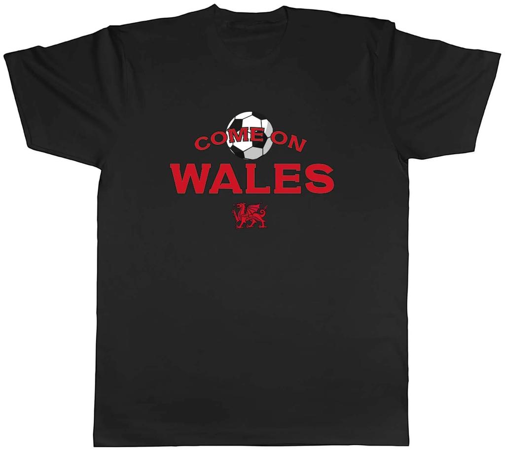 Mens T Shirt Wales Football Come On Sports Unisex Tee Gift
