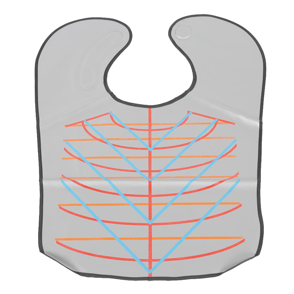 Профессиональная водонепроницаемая парикмахерская накидка для укладки волос, платье для стрижки волос(серый)