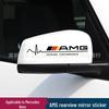 Светоотражающие наклейки на автомобиль AMG: Зеркало заднего вида, Кузов, Окно, Дизайн ЭКГ