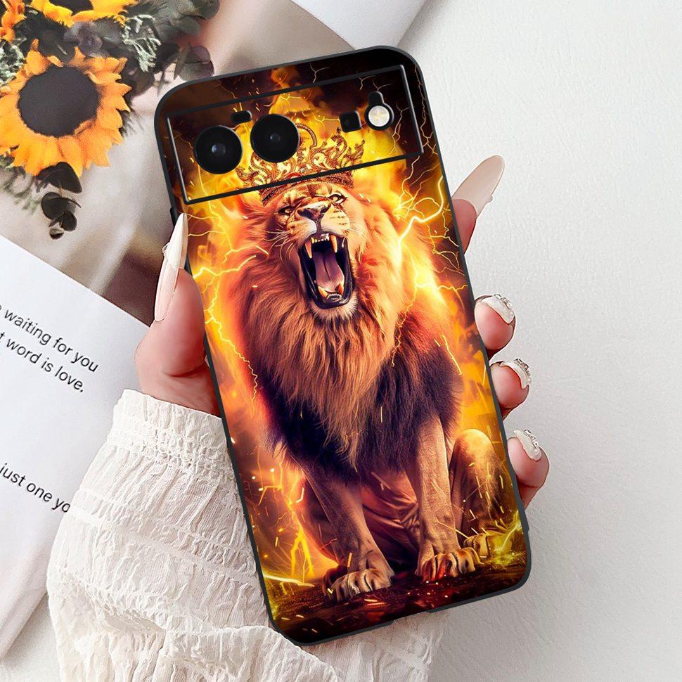 For Google Pixel 6 Case Cute Animals Soft Silicone Phone Cases For Google Pixel 6 Pixel6 Coque Ultra-thin TPU Back Cover Housing