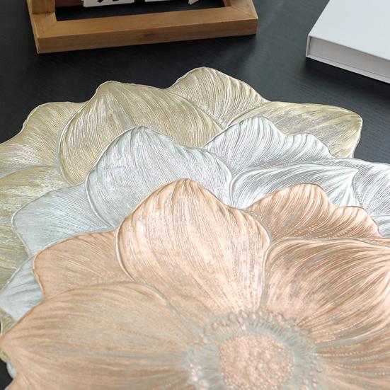 ПВХ-салфетки под тарелки Lotus нескользящие подставки под миски утолщенные термостойкие подставки под чашки и миски водонепроницаемые моющиеся защитные покрытия для столов для гостиниц и домов