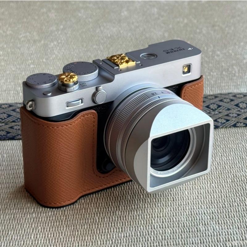 Металлическая квадратная бленда с металлической крышкой для Fujifilm Fujinon XF23mm F2.8 R WR - Аксессуары для камеры X-E5