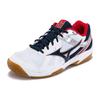 Mizuno Cyclone Speed Амортизирующие Нескользящие Прочные Дышащие Низкие Тренировочные Кроссовки Унисекс Белые Красные V1GA178014