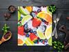 GLASS CUTTING BOARD 45x52 Fruit