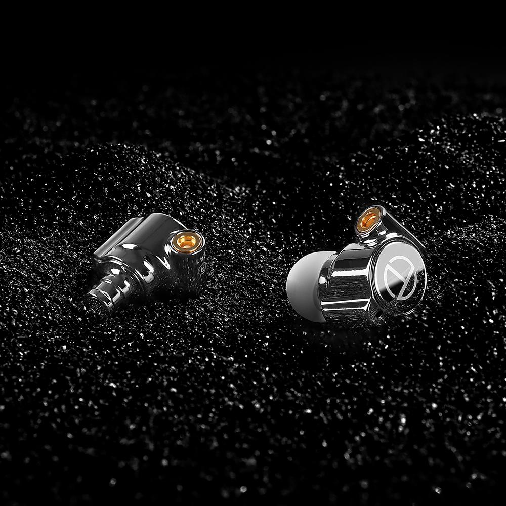 TRN TA1 Наушники-вкладыши 1BA + 1DD Двойной гибридный драйвер HIFI Наушники Металлические наушники-вкладыши с