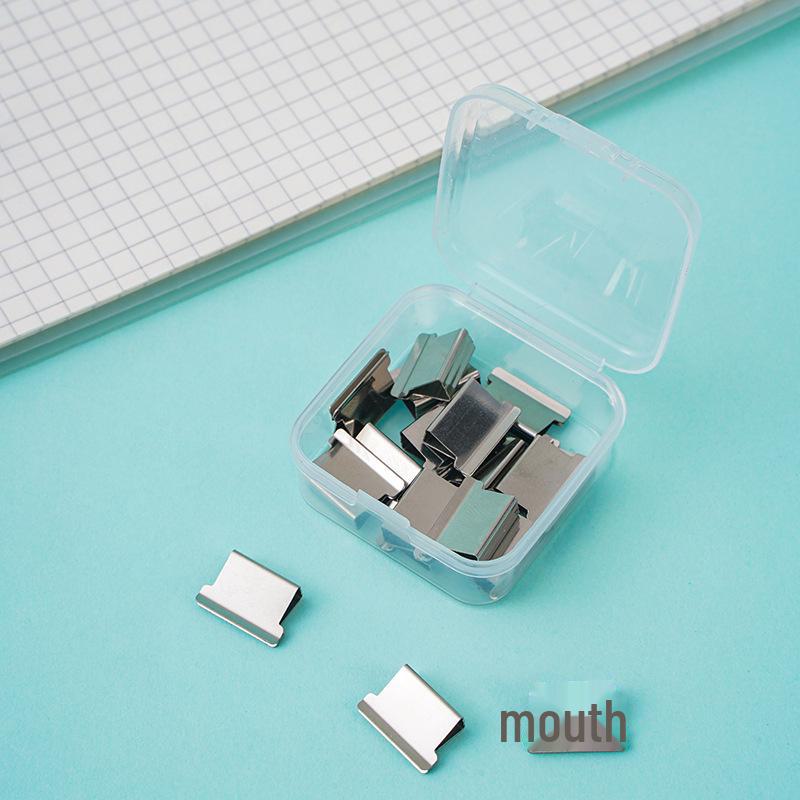 Мультяшный прозрачный бесследный зажим для файлов для организации офисных данных и творческого обучения