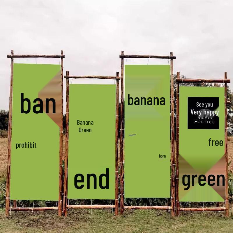 Outdoor Camping Red Check Picnic Backdrop & Atmosphere Decoration