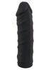 Massive Silicone Strap-on Dildo in Black