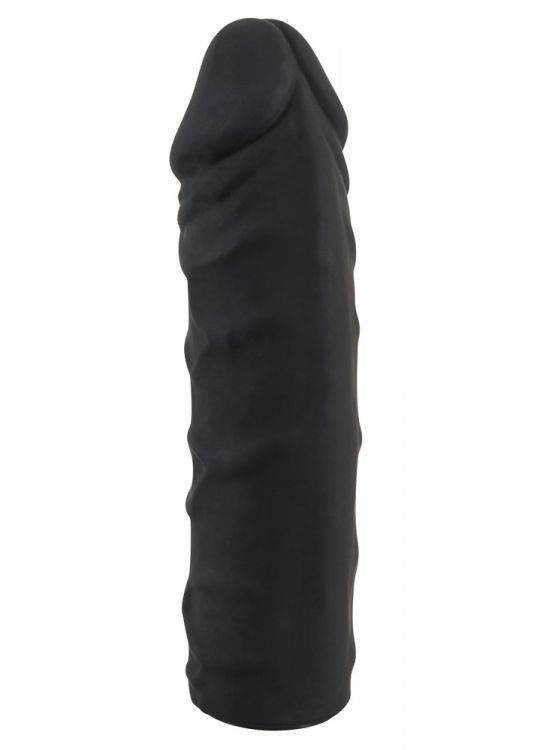 Massive Silicone Strap-on Dildo in Black