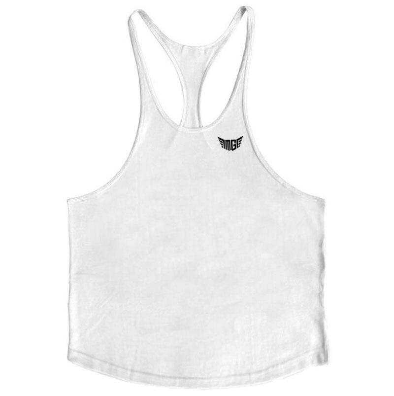 Мужской хлопковый жилет для пляжа и серфинга с круглым вырезом, спортивный топ для тренировок, фитнеса, майка для бодибилдинга, стрингер