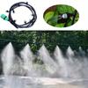 10m Drip Irrigation Cooling System Automatic Watering Pump Controller for Home Garden Courtyard Sprinkler Drip Irrigation Device