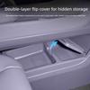 Fit For Mg4x Double Layer Storage Box Under Center Console Dashboard Organizer Container Car Interior Accessories H5