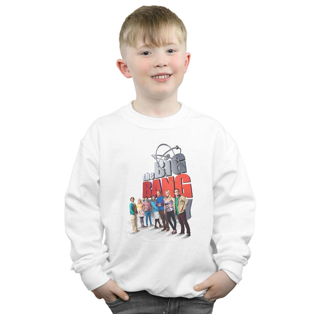 The Big Bang Theory Boys Big Poster Sweatshirt