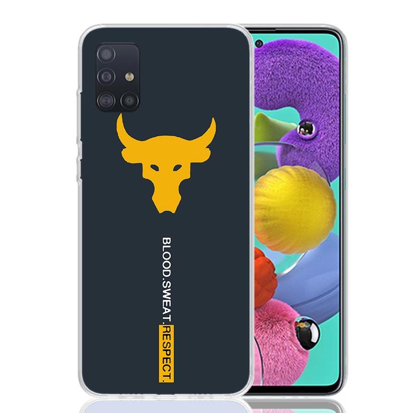 Чехол для телефона The Rock Dwayne Johnson для Samsung Galaxy A52 A32 A22 A12 A02S A50S A30S A51 A31 AA71 Note 20 Ultra 10 S10 Plus G