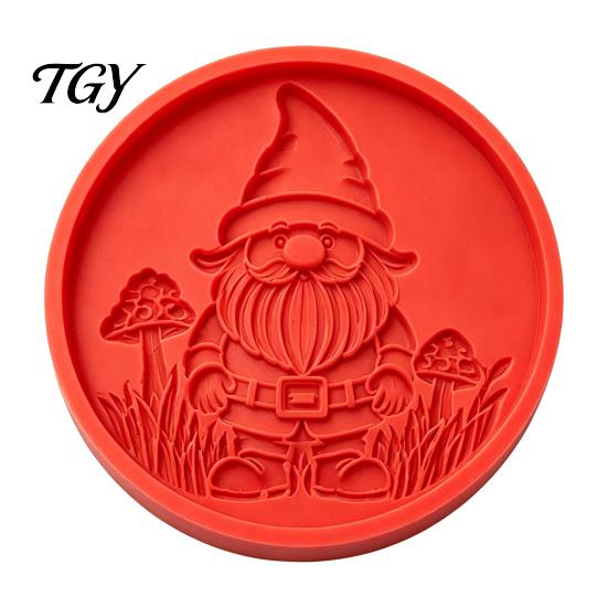 Durable Concrete Craft Tools Stepping Stone Silicone Mold, Sunflower/Butterfly/Bee/Pumpkin/Snowflake/Mushroom/Fairy Paver Molds, Reusable Garden Molds