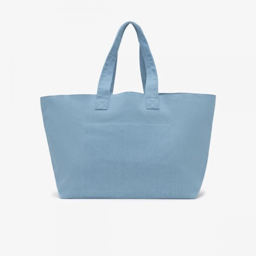 Lacoste Summer Pack Xl Top Zip Cotton Tote Nu5241p56gq48