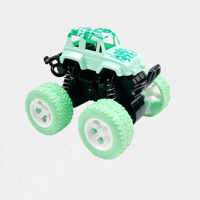 Children's Toy Four-Wheel Drive Inertia Stunt Off-Road Vehicle Model Boys' Gift Racing Car Stall Toy Gift