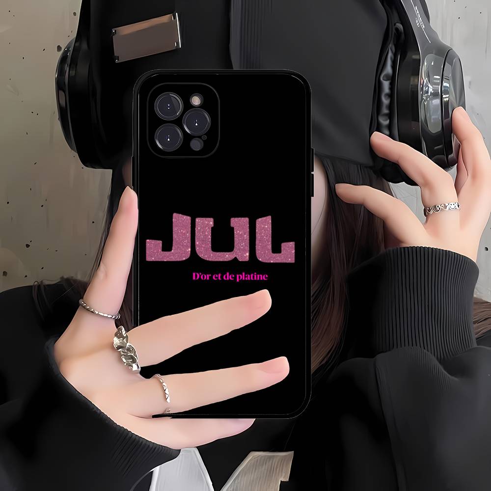 Рэпер JuL C'est Pas Des Lol Для iPhone 17 16 15 14 13 12 11 Pro Max Plus Ударопрочный Черный Мягкий Чехол для Телефона