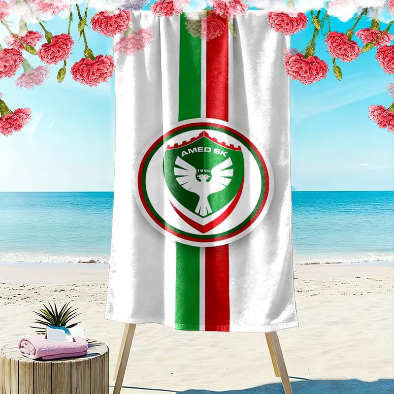 Amedspor Print Beach Towel Large Soft Quick Dry Towel For Beach Camping Swimming