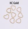 30-100pcs/lot 8-20 mm  Gold Jump Rings Round Twisted Split Rings Connectors For Diy Jewelry Finding Making Supplies