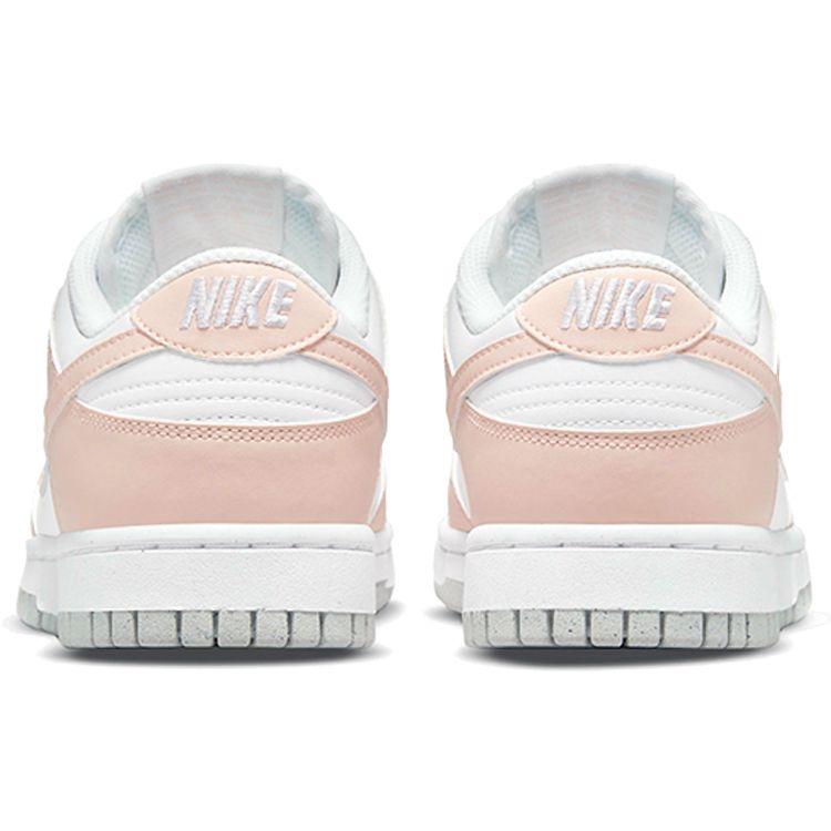 Nike Dunk Low Next Nature Бледно-коралловые женские кроссовки белые DD1873-100