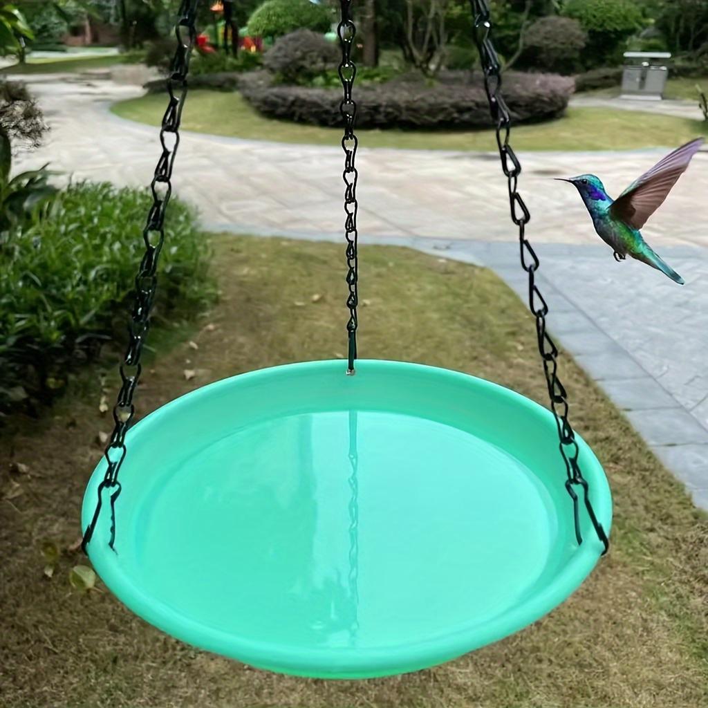 Dual-Purpose Outdoor Bird Feeder & Bird Bath, Hanging Water Dispenser for Garden & Courtyard, Ideal for Bird Watching & Feeding