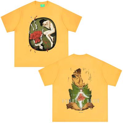 Anime Perfect Blue A Satoshi Kon Film Mima Kirigoe Streetwear Men Women Clothes Fashion Harajuku Oversized Short Sleeve Clothing