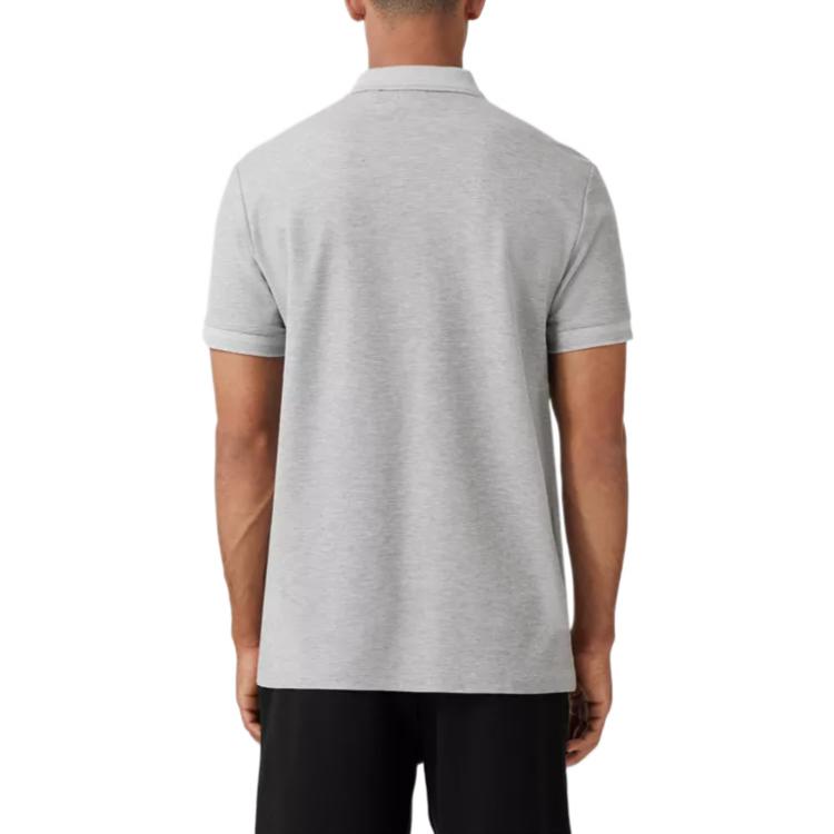 Burberry logo-embroidered polo shirt 80529661