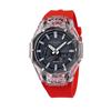 Casio Унисекс Часы с жидкокристаллическим/аналоговым двойным дисплеем Серия Черные GA-2100-1A(Watch4--)