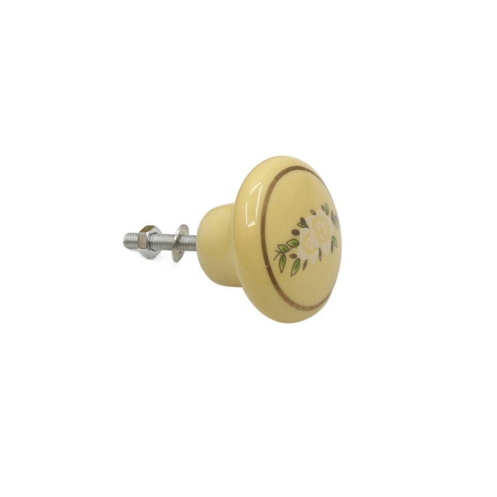 Single Hole Door Pull Handles Glazed color Drawer Knobs Simplicity Cabinet Knob Wine Cabinet