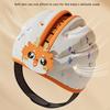 Baby Helmet Hat All Seasonal Soft Portable Protector for Children Boys Girls Orange