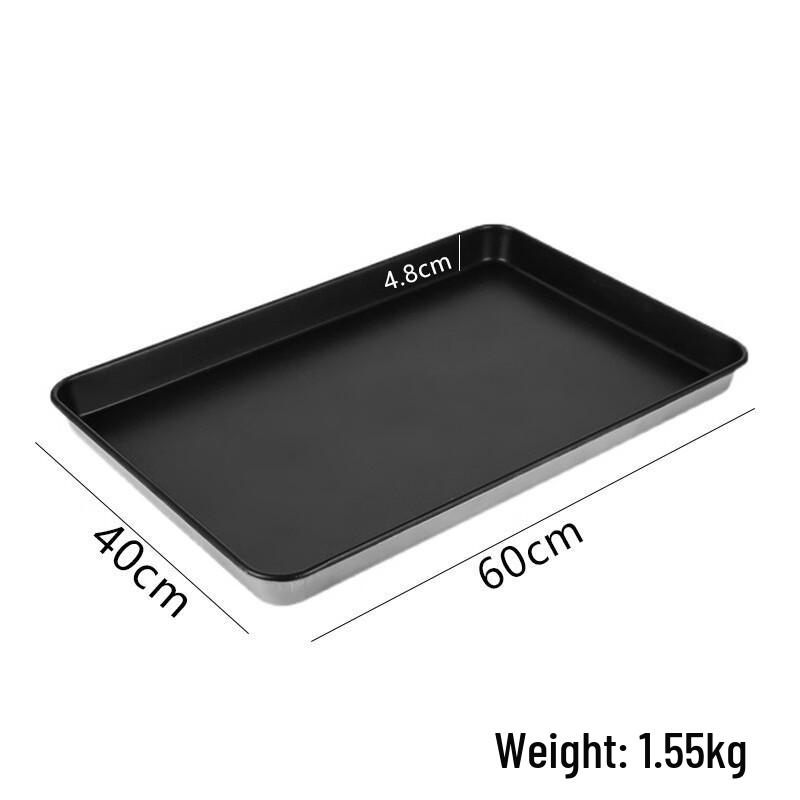 ZISIZ Non-stick Aluminum Rectangular Baking Pan