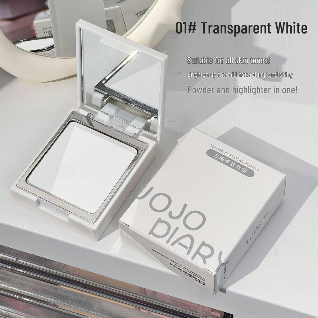 Стойкая матирующая тональная основа Long Diary Cube и осветляющая пудра-консилер