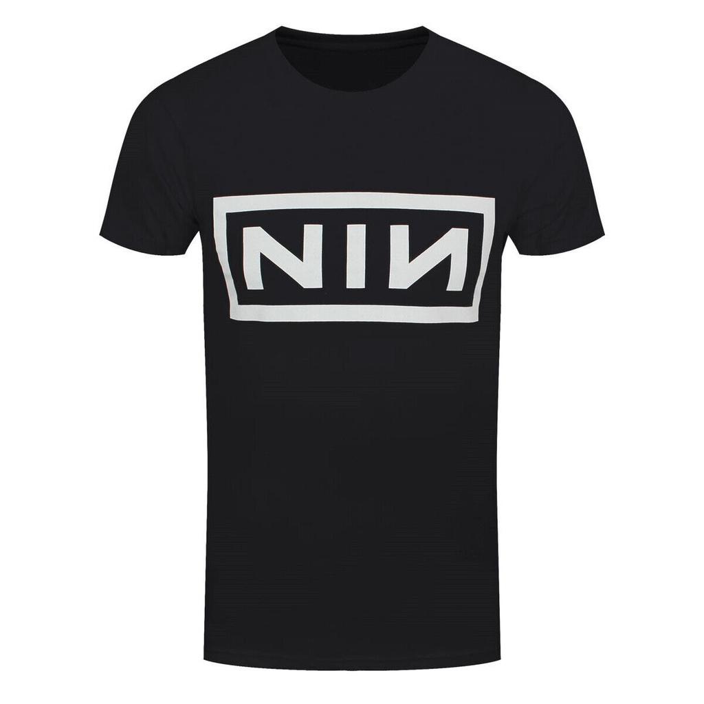Футболка Nine Inch Nails Логотип NIN Официальная Черная Новая
