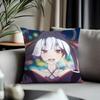Fashion CCosmic Princess Kaguyaful Cushion Cover Antidustmite Pillowcase Invisible Zipper Silky Short Plush Sofa Cushion Cover