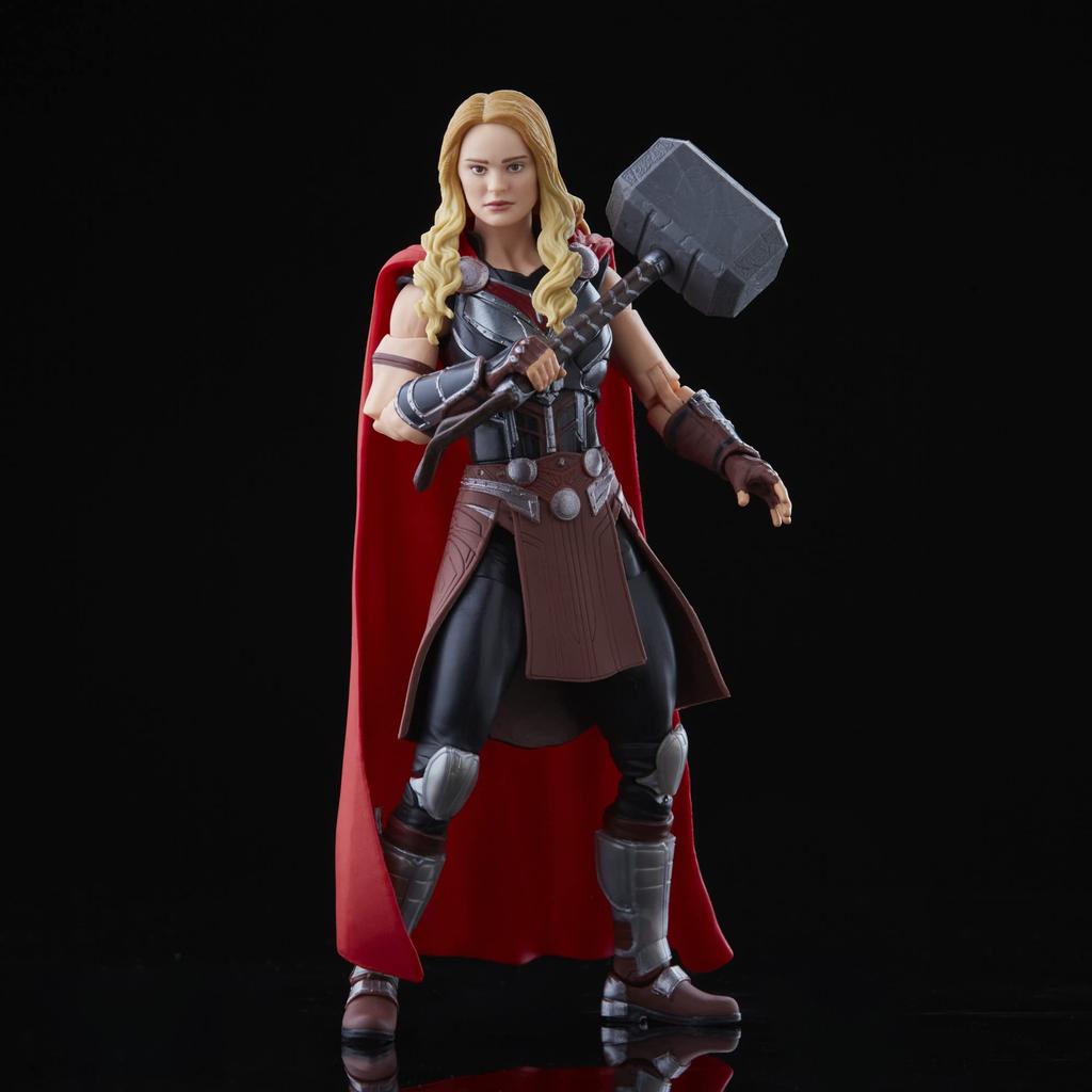 Hasbro MARVEL Marvel Legends Series Love and Thunder Mighty Thor F1060 Подлинная 6-дюймовая фигурка с 4 аксессуарами и деталями в комплекте (ХАСБРО) Тор