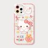 Transparent Hello Kitty Bracelet Casing For OPPO Realme C85 Pro C75 C71 C63 C61 C65 C53 C65 C67 C53 C55 C35 5G  INS Phone Case