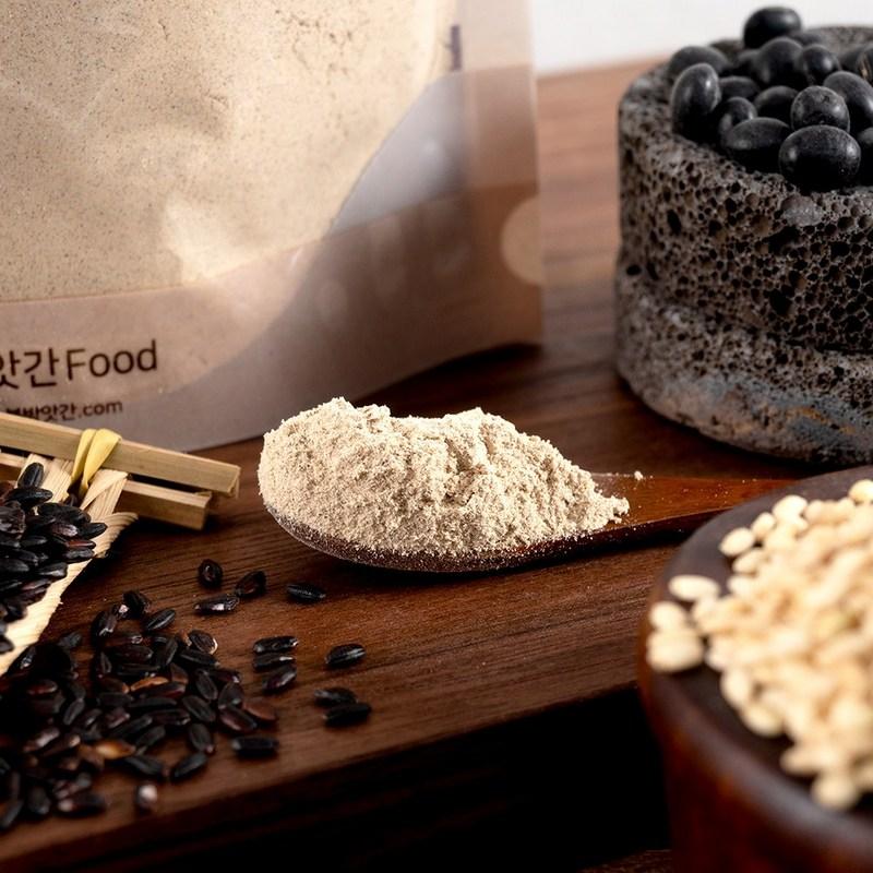 Порошок из черной сои Bokbang-Agan, чистая зернистость черной сои 50%, 500 г, 1 шт.