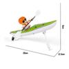 Rechargeable Battery RC Boat Toy Light Speedboat Racing Ship Remote Control Boat  Boys Kids Gift