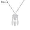 Женское ожерелье Lindon, кулон из медного сплава, циркон, модный подарок
