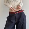 Thin Waist Belt Y2k Dress Jeans Belt Simple Women's Belt  Spicy Girls
