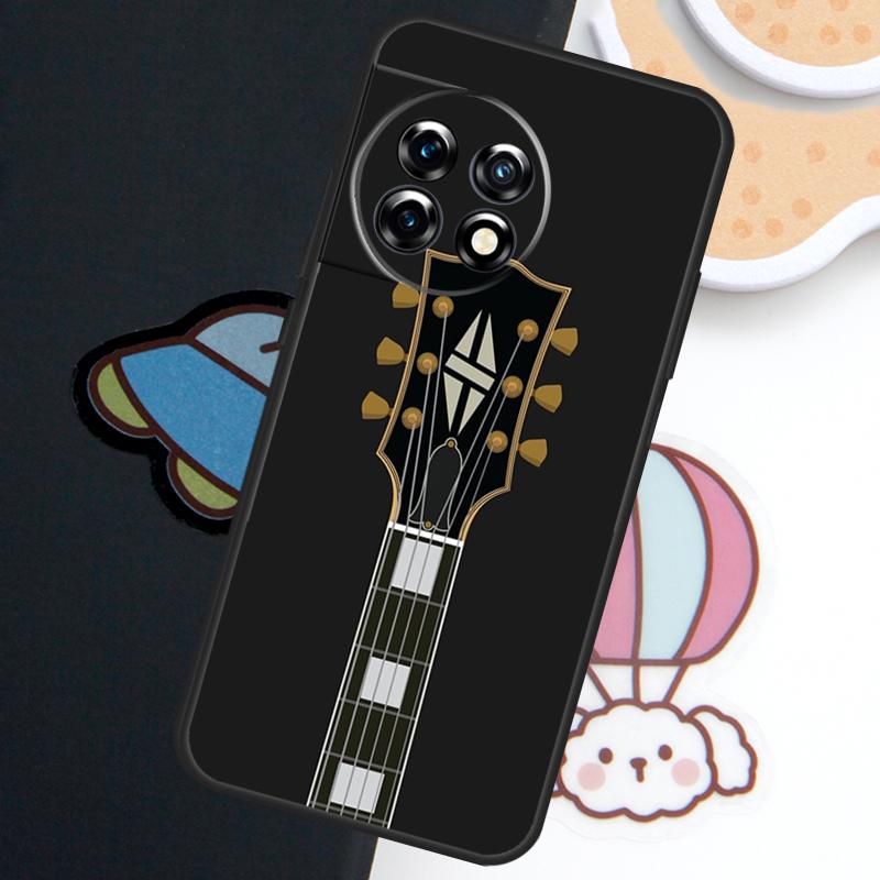 Vintage Music Guitars Case For OnePlus Nord N20 N30 CE 5 3 4 Lite OnePlus 15 13 12 11 10 Pro 10T 13T 13R 15R Cover