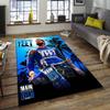 1pc JEY USO YEET2 Design Area Rug - Non-Slip, Soft & Cozy Floor Mat for Living Room, Bedroom, Office - Indoor/Outdoor Decorative Carpet