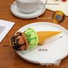 Двухслойная модель мороженого из ПУ с медленным отскоком, магниты на холодильник и реквизит.