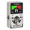STRICH Tuner Гитарная педаль Precision Chromatic Drop Tuning A4 True Bypass Цветной дисплей для электрогитары/баса 430-450 Гц